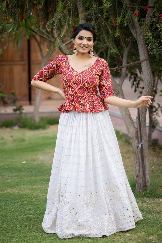 Indian traditional hot sale skirt and top