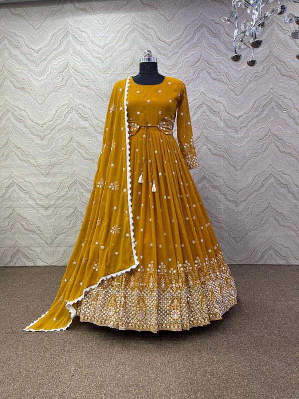 Mustard yellow shop colour dress