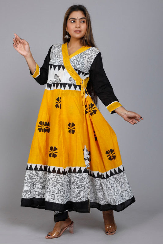 Stunning Cotton Long Frocks for Girls  Latest dress design, Angrakha style  anarkali, Fashion design dress