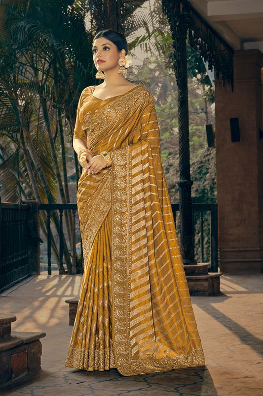 Heavy 2024 Stone Work Saree