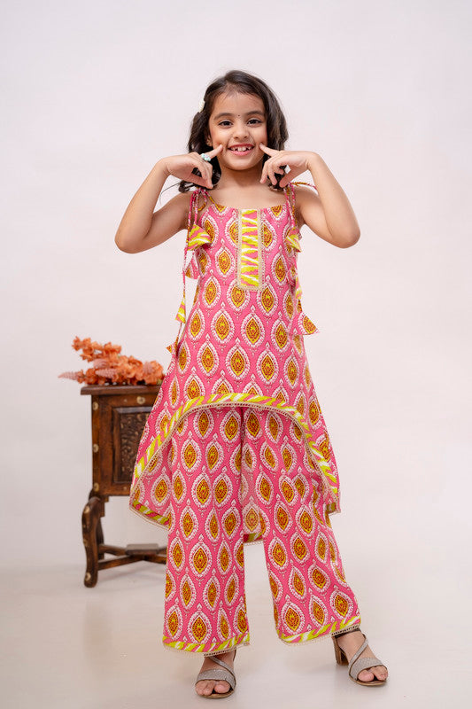 Small baby best sale girl cotton kurtis