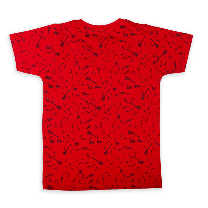 Red Coloured Boys T-Shirt!!