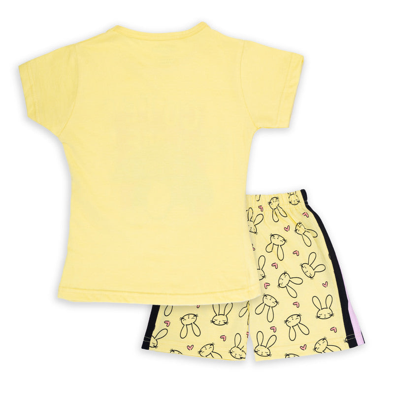 Yellow Coloured Baby Girl Top & Bottom Set!!