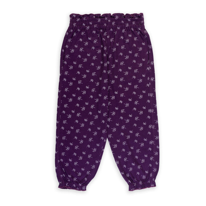 Purple Coloured Girls Joggers!!