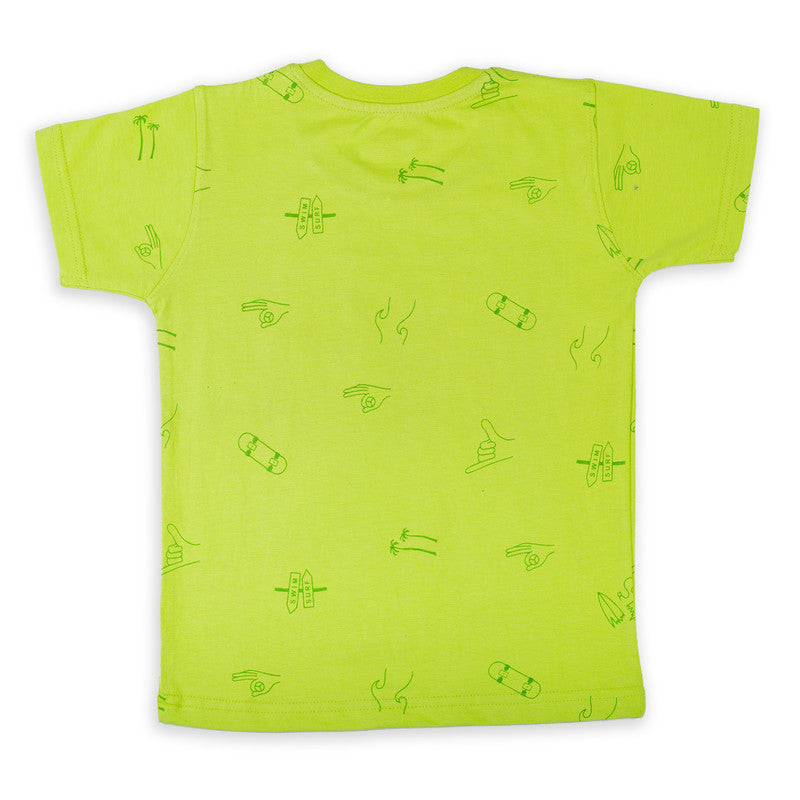 Green Coloured Boys T-Shirt!!