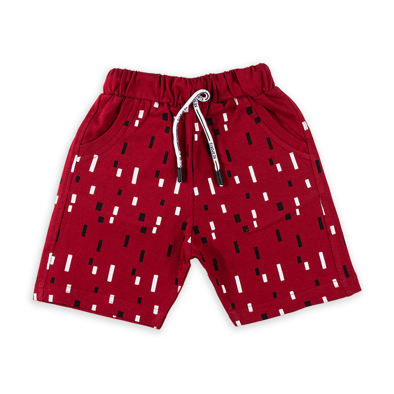 Maroon Coloured Boys Shorts!!