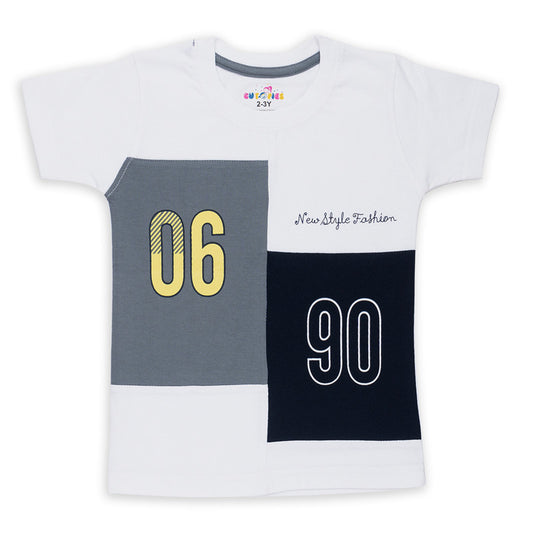 D Grey Coloured Boys T-Shirt!!