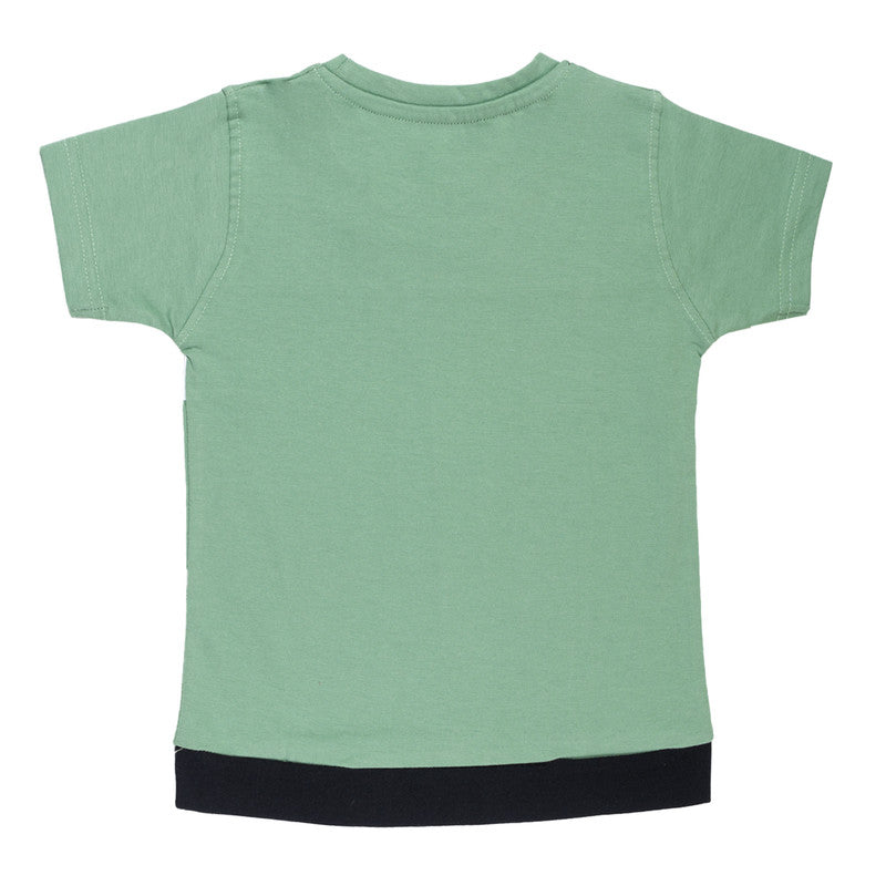 Green Coloured Boys T-Shirt!!