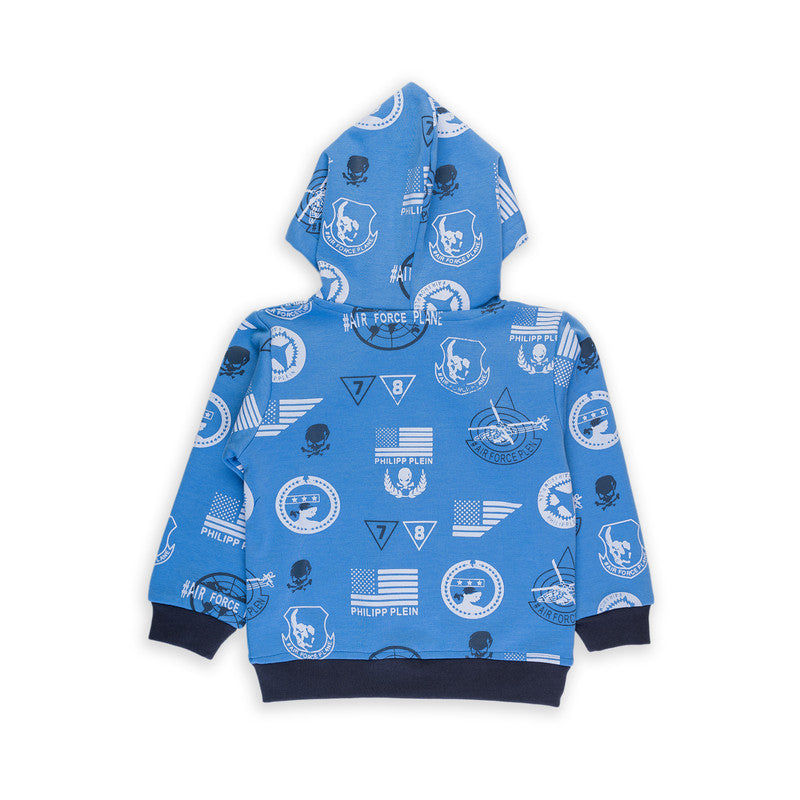 Sky Blue Coloured Boys Hoodie!!