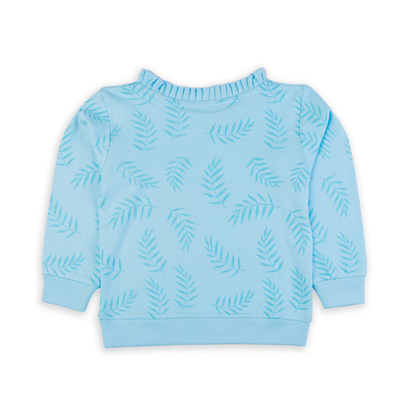 P Blue Coloured Girls Sweatshirt!!