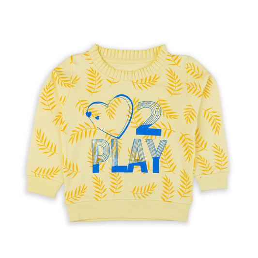 Yellow Coloured Girls Sweatshirt!!