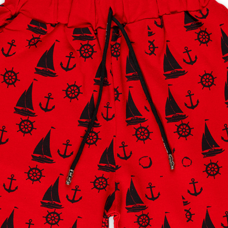 Red Coloured Boys Shorts!!