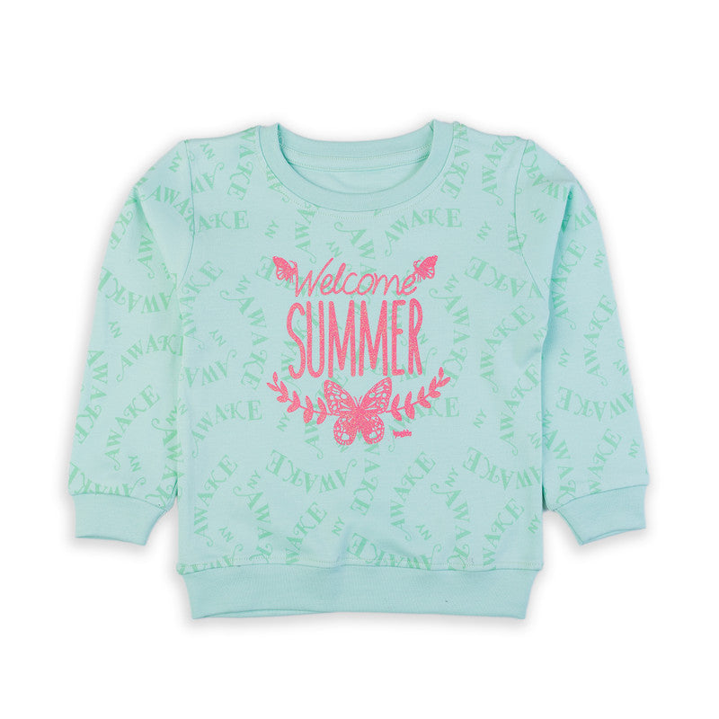 Aqua Coloured Girls Sweatshirt!!