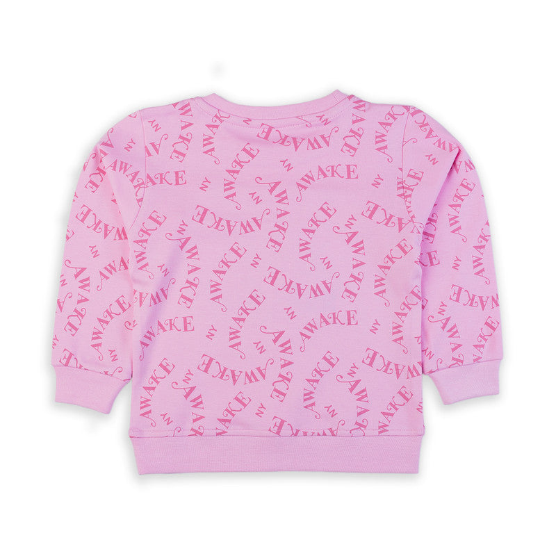 Pink Coloured Girls Sweatshirt!!