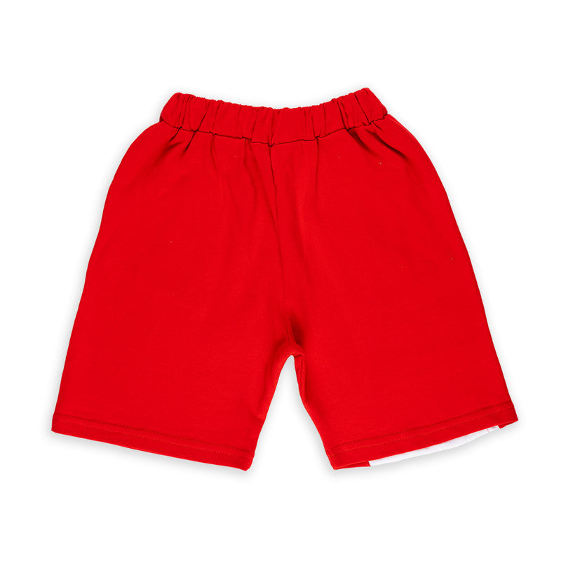 Red Coloured Boys Shorts!!