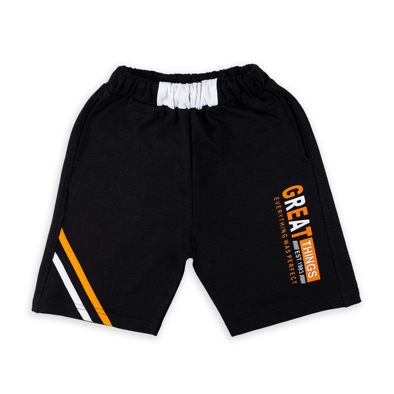 Black Coloured Boys Shorts!!