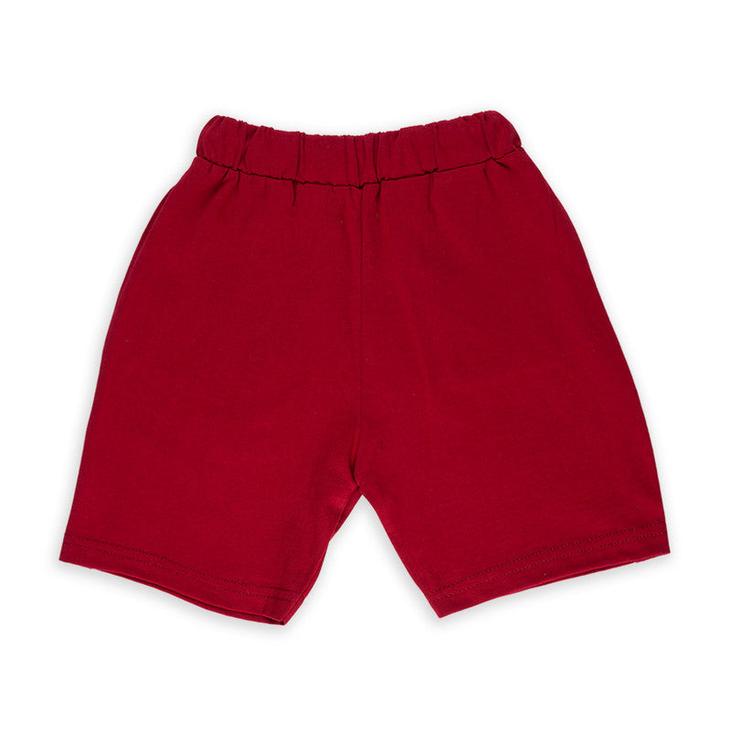 Maroon Coloured Boys Shorts!!