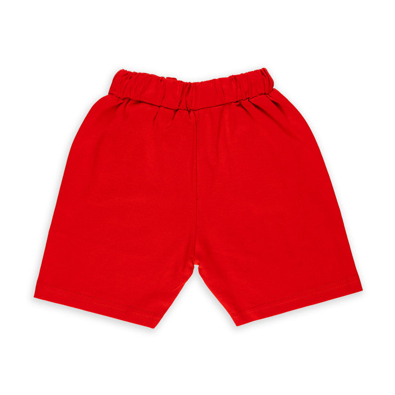 Red Coloured Boys Shorts!!