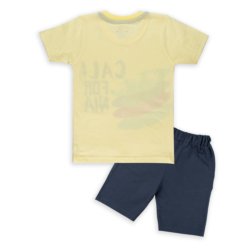 Lemon Coloured Boys Baba Suit set!!