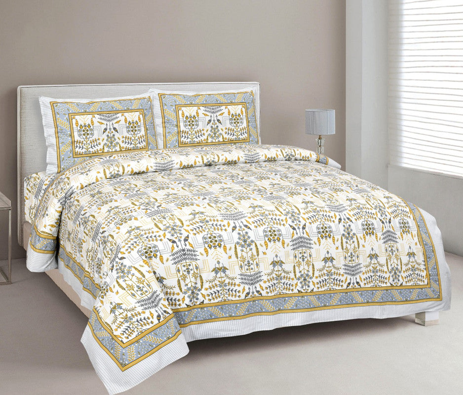 EXCLUSIVE HANDPRINTED QUEEN SIZE  DOUBLE BEDSHEET!!