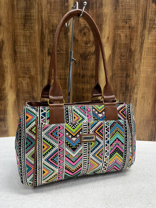 Women Multi Exclusive 3 zip Daily & Office Use Hand Bag!!