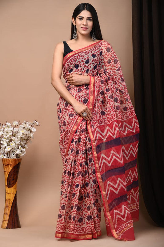 Beautiful Designer Kota Doria Saree