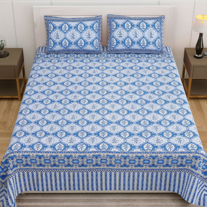 BEAUTIFUL HANDPRINTED DOUBLE BEDSHEET