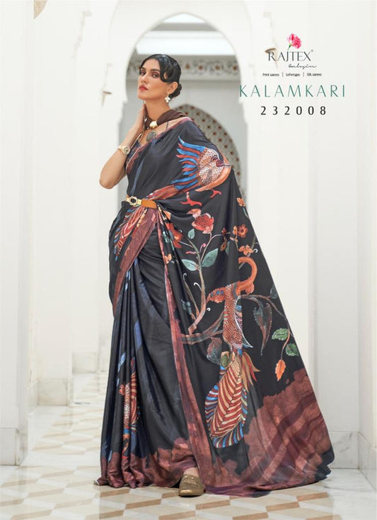 Party wear Kalamkari Sarees