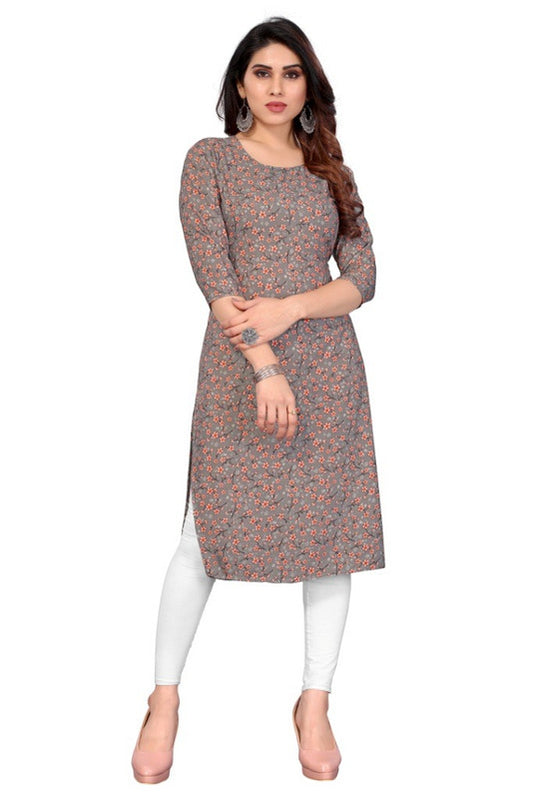 Regular wear Crepe Kurtis- Roys4186