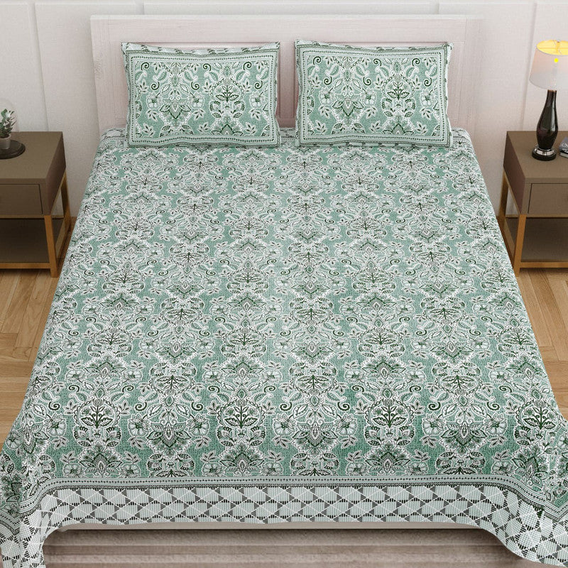 BEAUTIFUL HANDPRINTED DOUBLE BEDSHEET