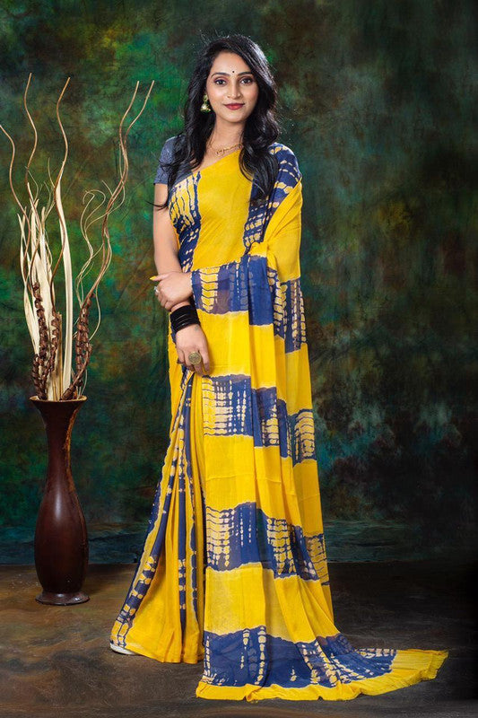 Soft N Silky Simmer Chiffon Saree