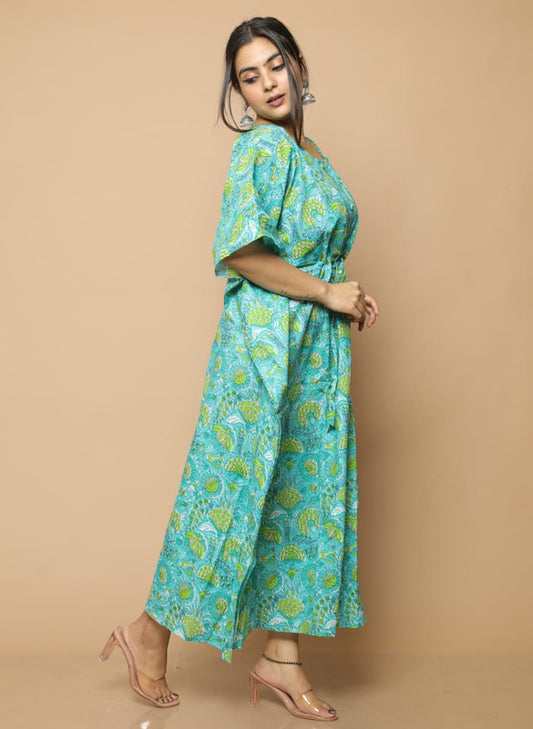 COTTON KAFTAN FREE SIZE UP TO 4XL