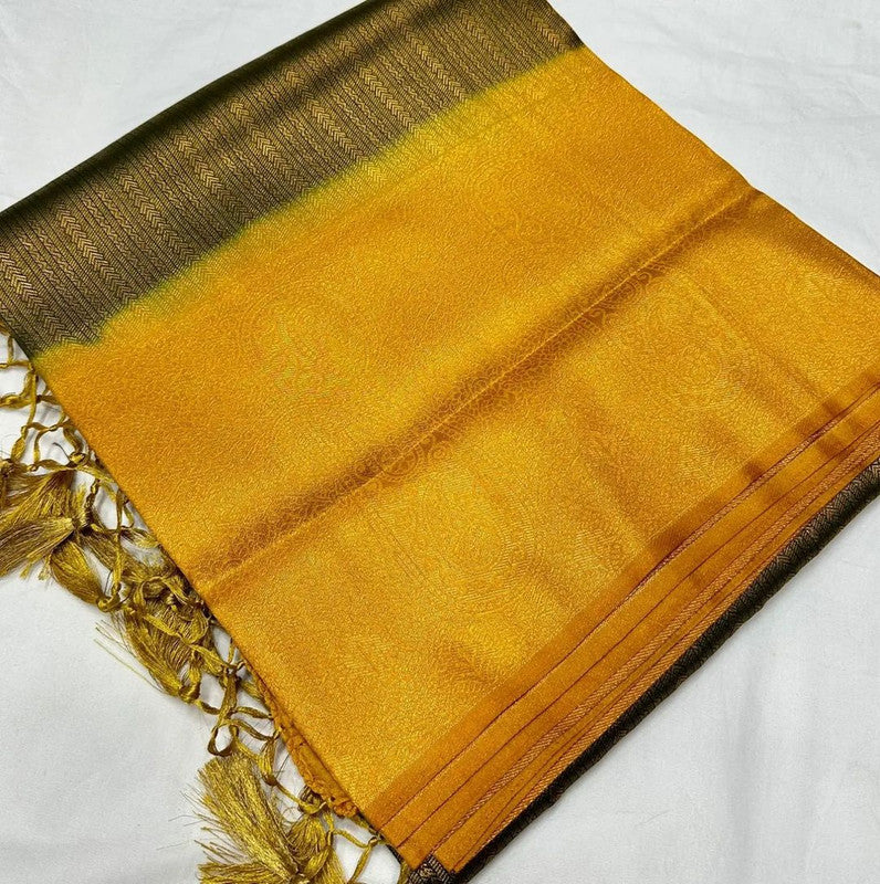 Buy Yellow Sarees for Women by SMARTLOOKS Online | Ajio.com