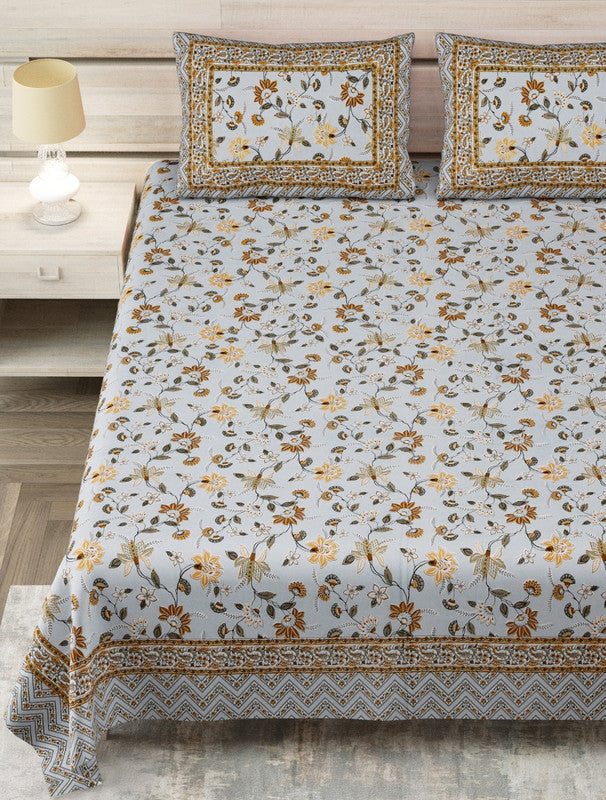 BEAUTIFUL HANDPRINTED DOUBLE BEDSHEET