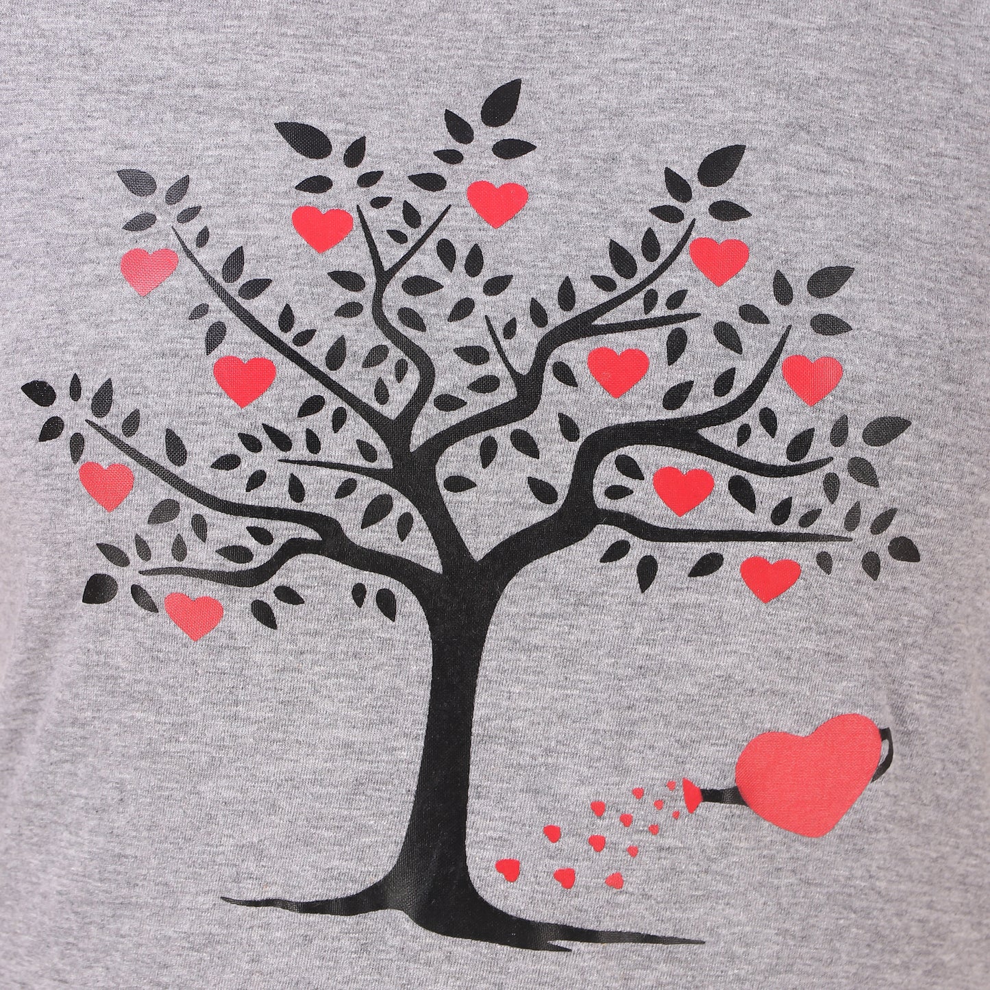 Grey Coloured Tree Print Trendy T Shirt!!