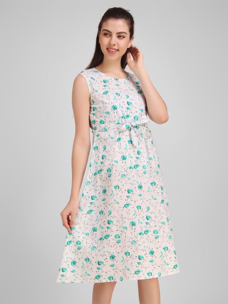 Sevya cotton jaipuri printed maternity dress with zip maternity kurtis pregnancy  wear Cotton printed nursing dress for women, A. Vrinda, XXL price in Saudi  Arabia | Compare Prices