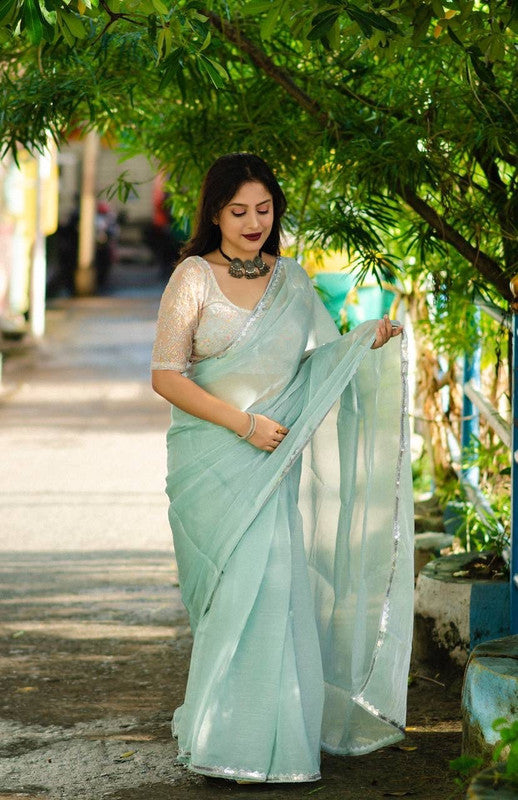 Buy New Arrival Raw Silk Saree With Cream Color Stunning Look Wedding Wear  Saree Kanchipuram Silk Looking Saree Upada Silk Saree Online in India - Etsy