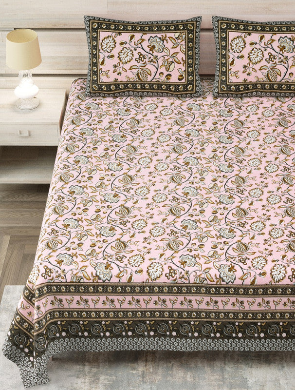 BEAUTIFUL HANDPRINTED DOUBLE BEDSHEET