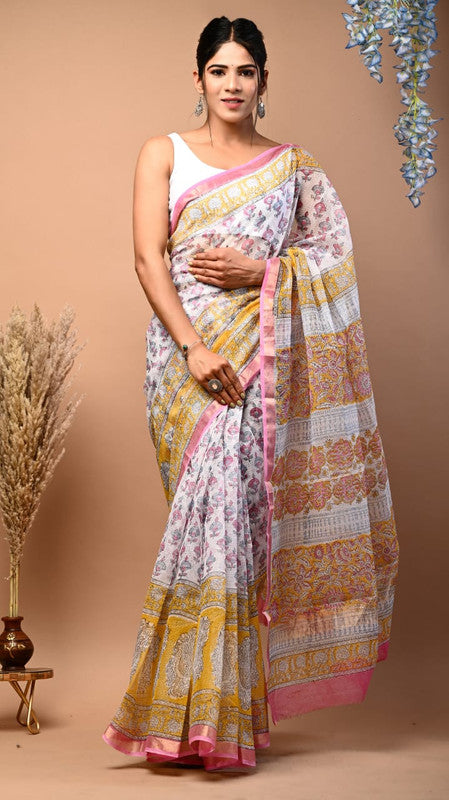 Beautiful Designer Kota Doria Saree