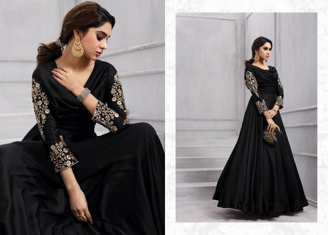 Readymade Designer Gowns with Bottom and Dupatta