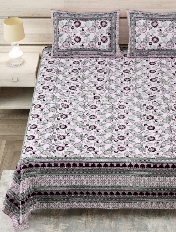 BEAUTIFUL HANDPRINTED DOUBLE BEDSHEET