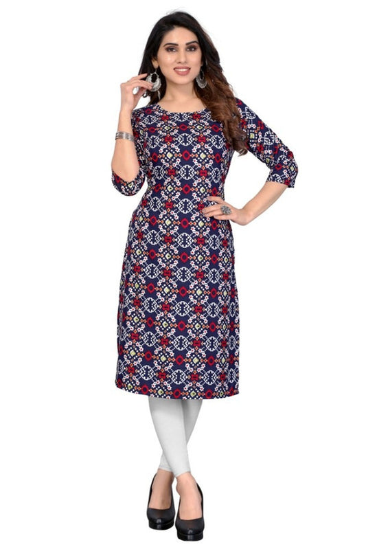 Regular wear Crepe Kurtis- Roys4186