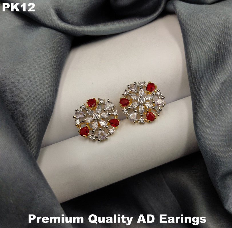 Premium Quality American Diamonds Ear Rings set