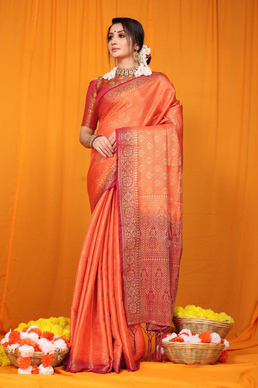 Designer Pure softly Banarasi   handloom silk with pure jari wewing saree