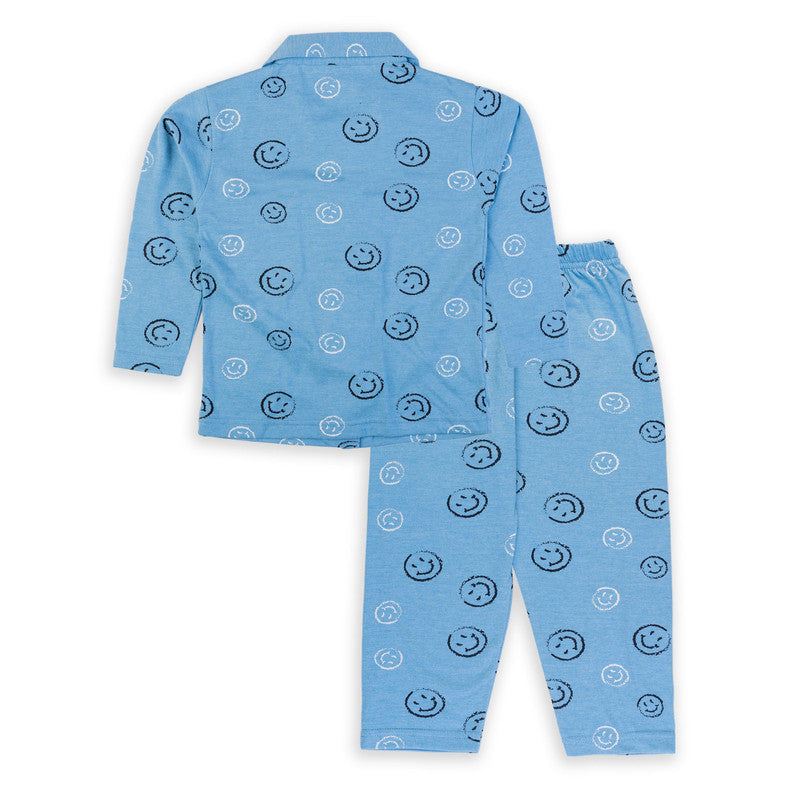 Sky Blue Coloured Boys Night Suit!!