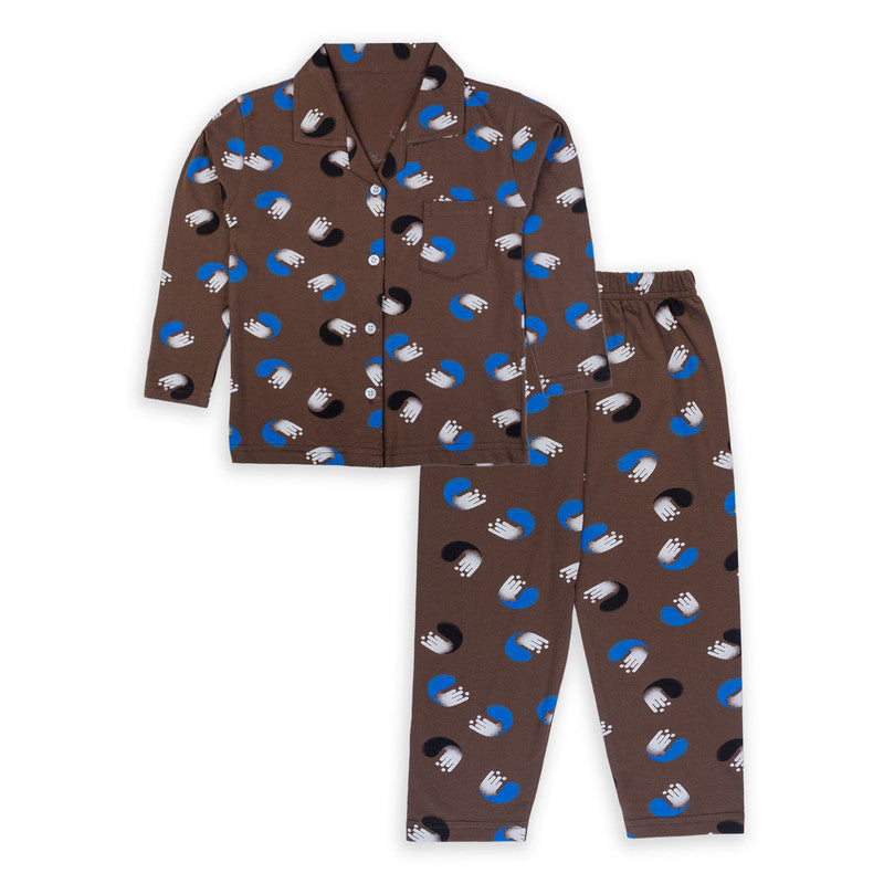 Coffee Coloured Boys Night Suit!!