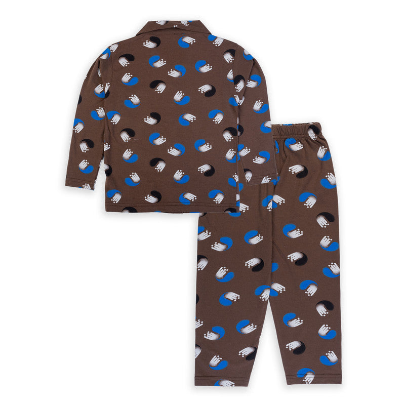 Coffee Coloured Boys Night Suit!!