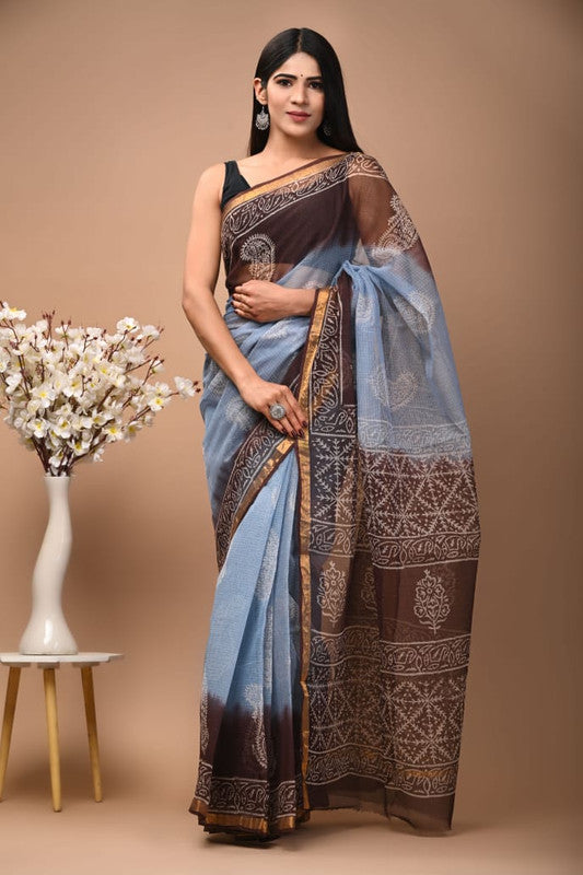 Beautiful Designer Kota Doria Saree