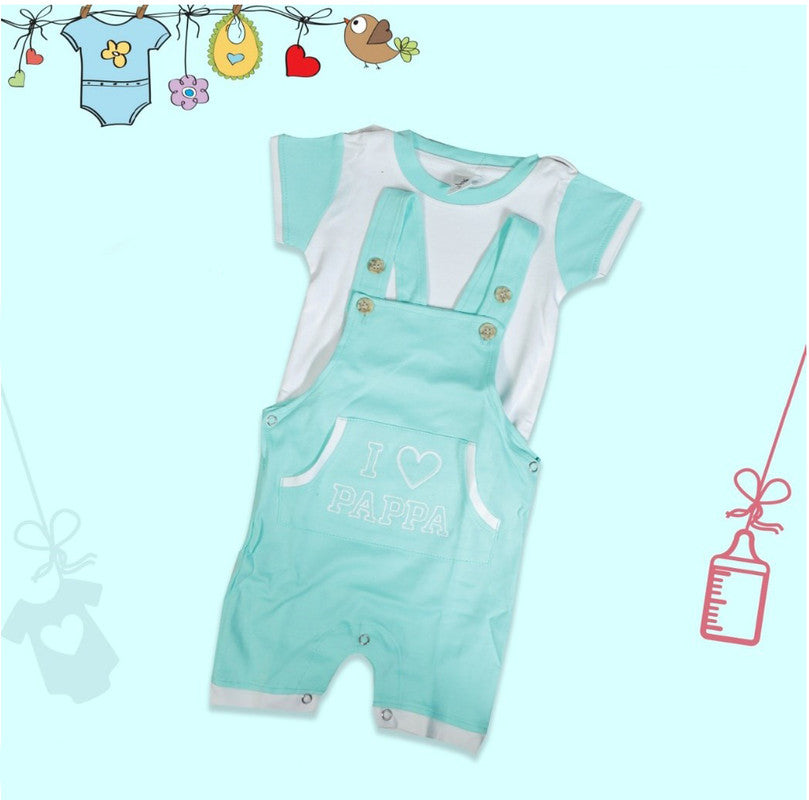 Blue Coloured Cotton Boys Daily wear Jumpsuit!!