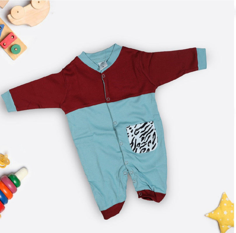 Blue Coloured Cotton Boys Daily wear Jumpsuit!!